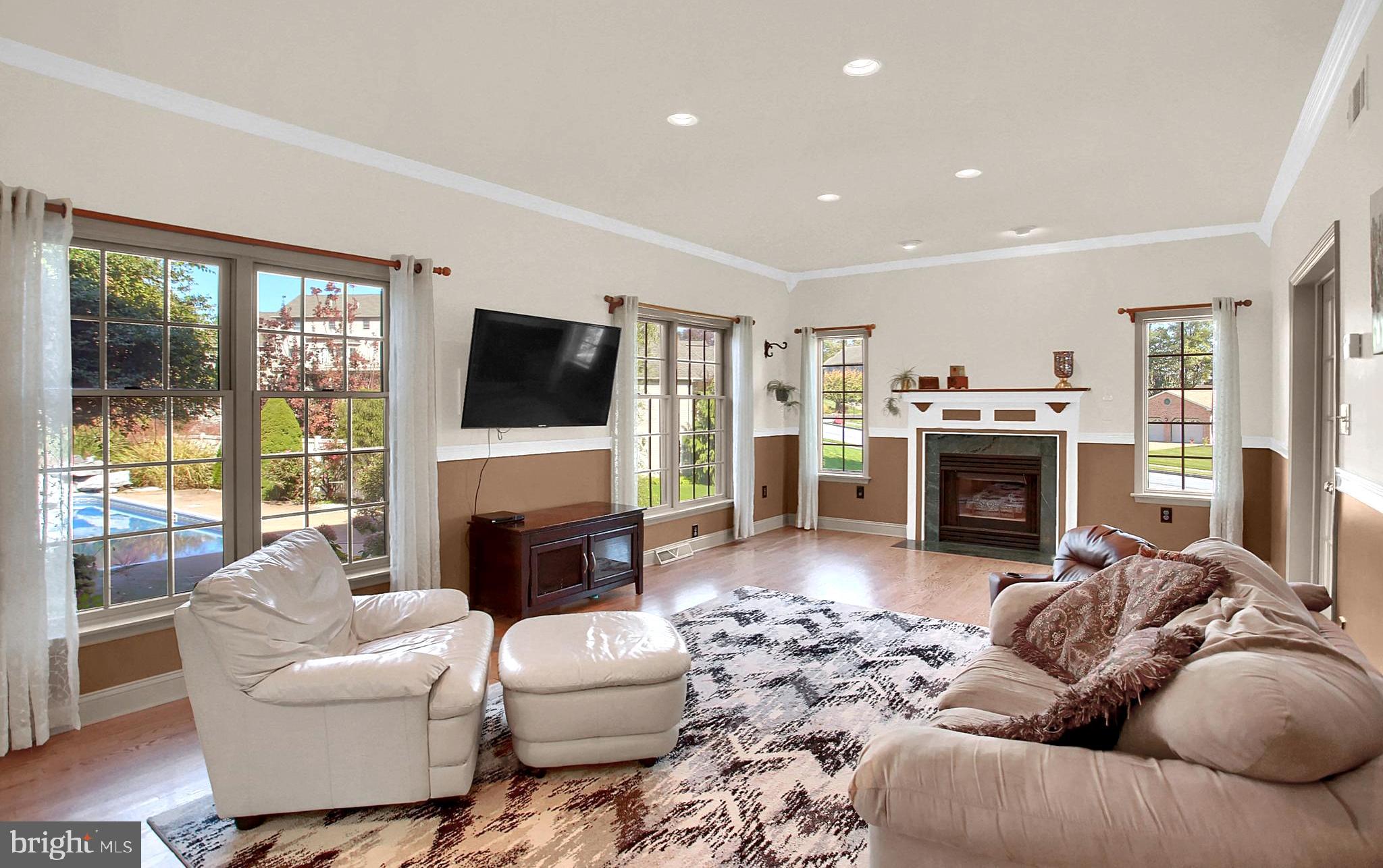 1325 Spring House Road Middletown, PA 17057 - Photo 15 of 61 Large family room overlooking the pool!