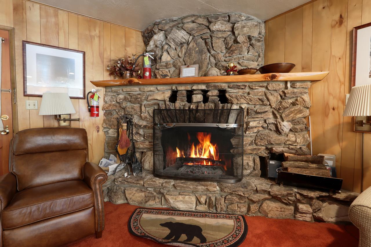 2580 River Road Wawona, CA 95389 - Photo 3 of 5 a living room with furniture and a fireplace