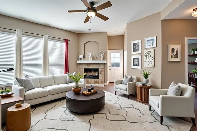 a kitchen with cabinets and window