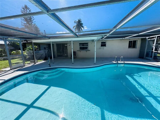 a view of a indoor swimming pool
