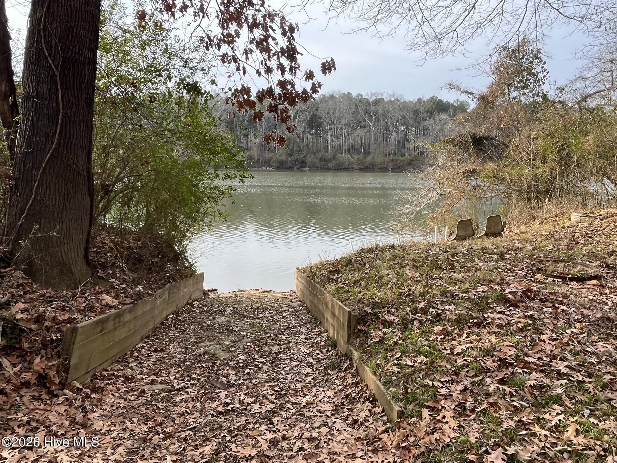 Looking west from dock
