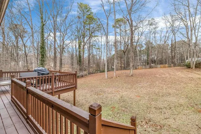 a view of outdoor space with seating area
