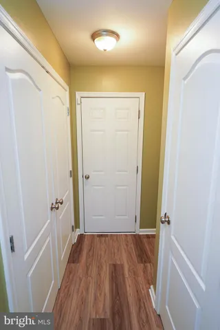 wooden floor in a gallery