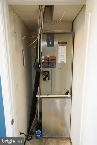 a room with storage and utility