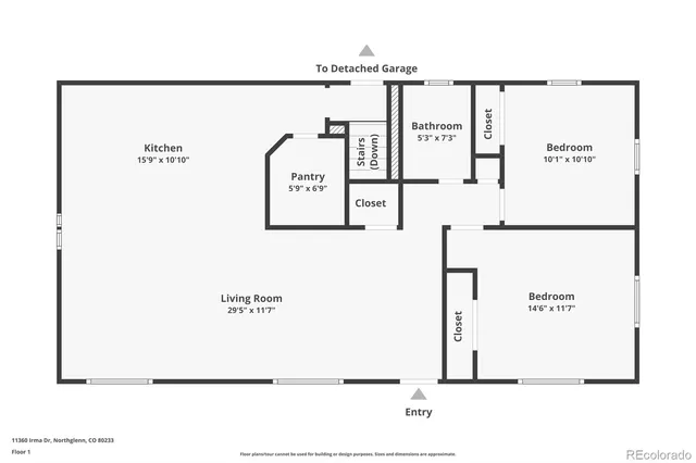 $530,000 | 11360 Irma Drive, Northglenn, CO 80233
