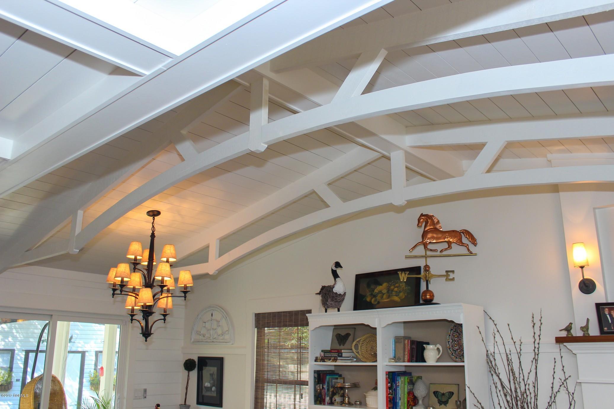 753 Sams Point Road Beaufort, SC 29907 - Photo 6 of 29 Ceiling Beams