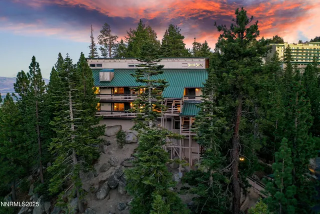 a backyard of a house