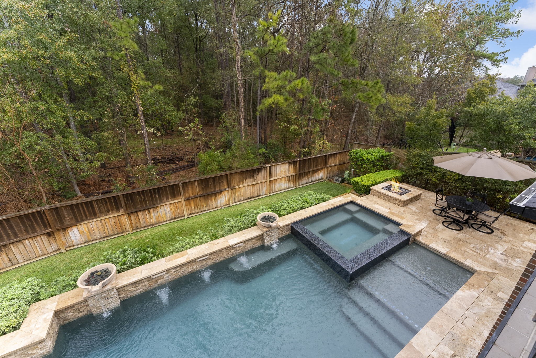 27614 Colin Springs Lane Spring, TX 77386 - Photo 40 of 47 View from balcony...a true escape!