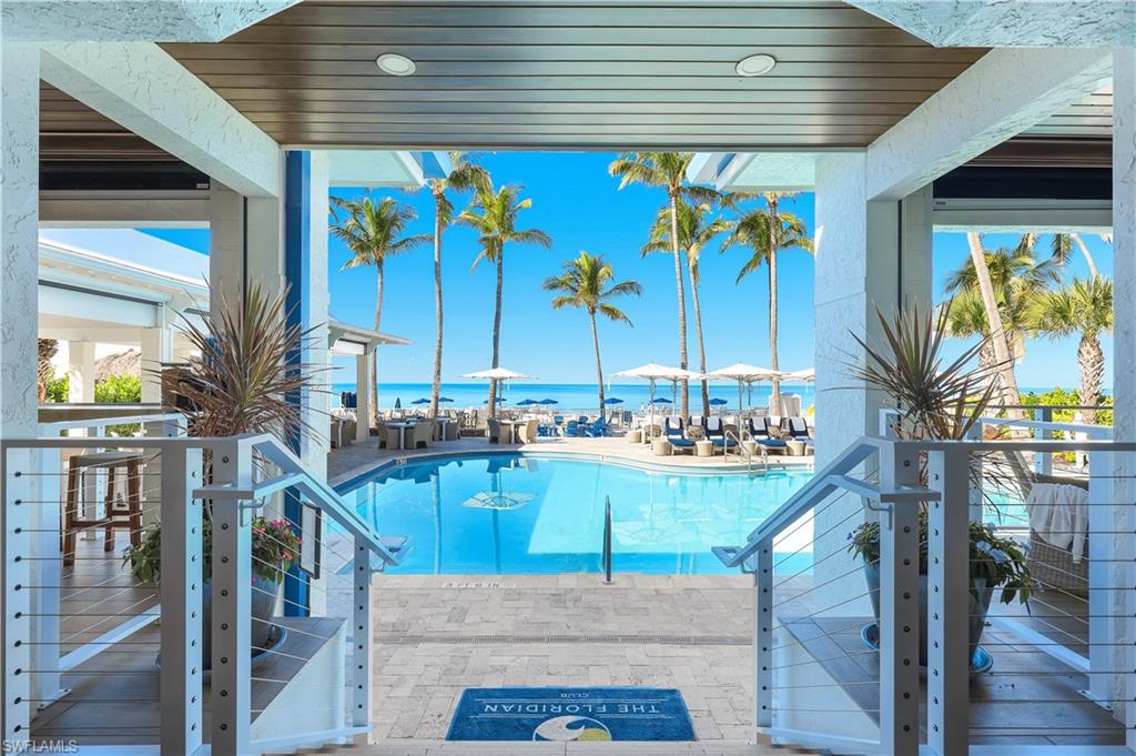 275 Indies Way, Unit 1503 Naples, FL 34110 - Photo 43 of 49 Entrance to the Floridian Pool & Beach