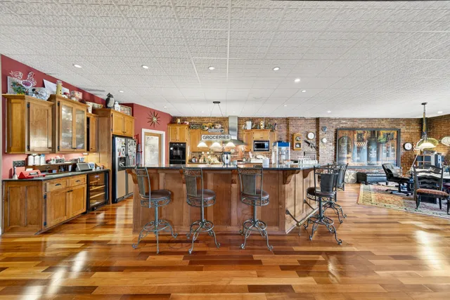 a room with toys and wooden floor