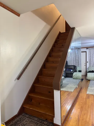 a view of entryway and hall