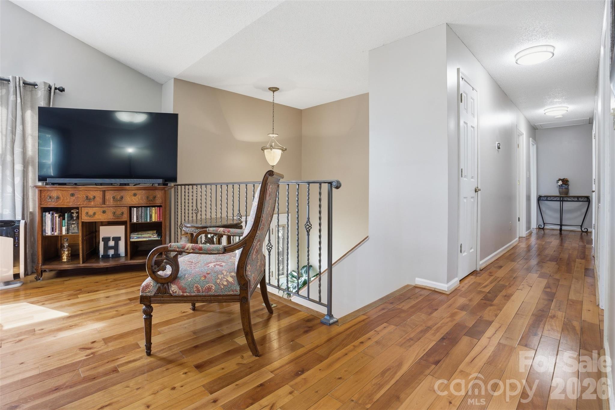 3918 Plum Street Conover, NC 28613 - Photo 5 of 31 a view of a livingroom with furniture and staircase