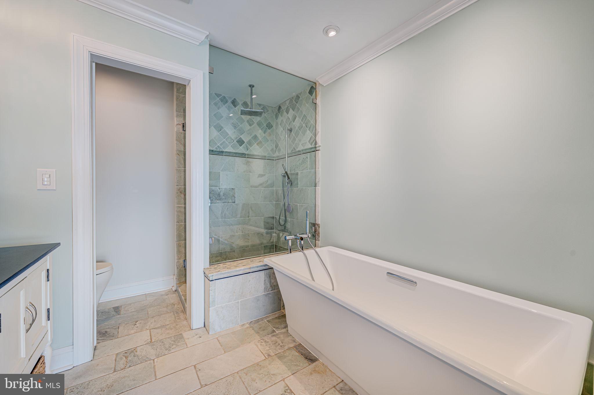 11222 Lagoon Lane Reston, VA 20191 - Photo 12 of 20 a bathroom with a bathtub and a shower