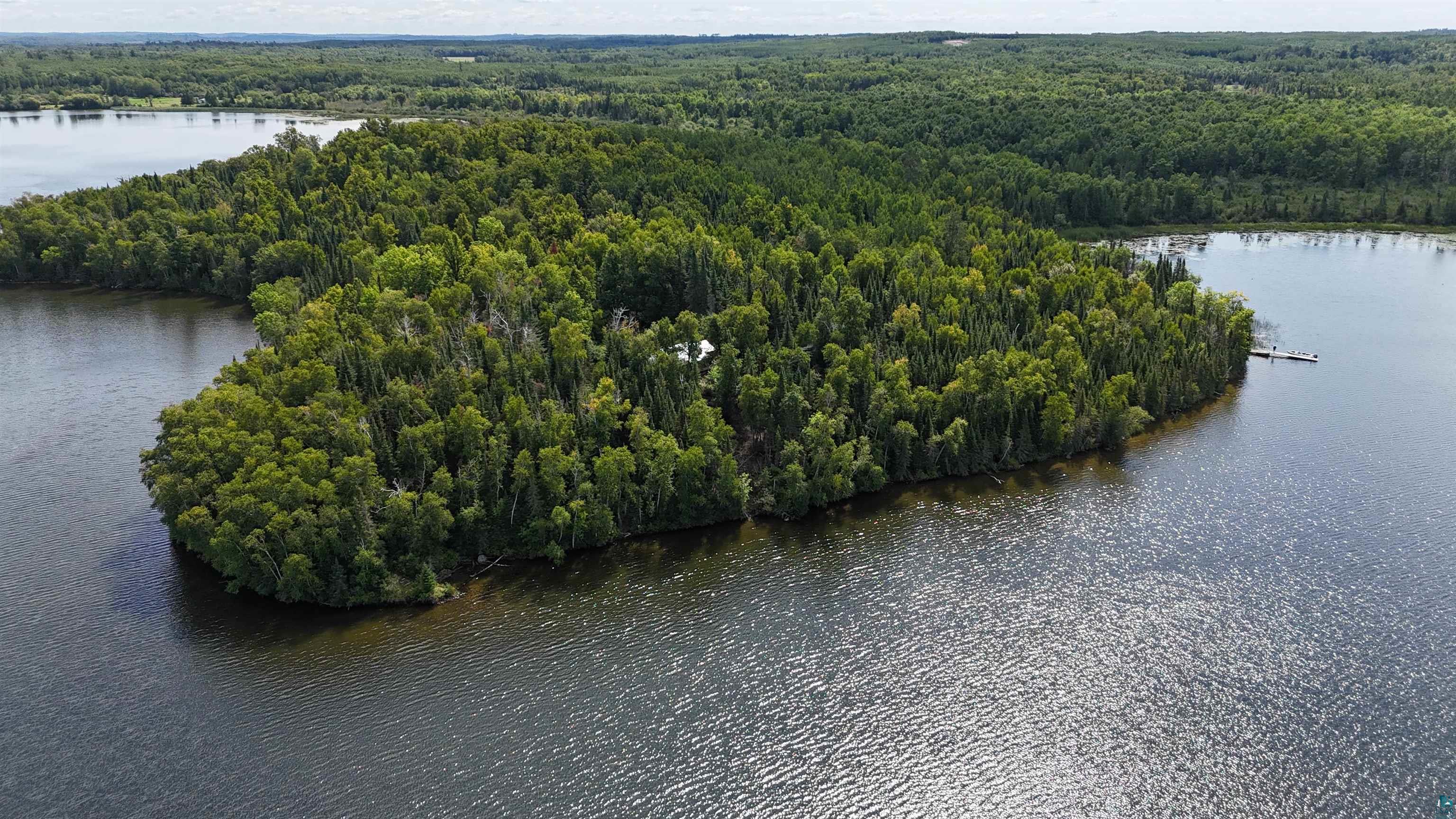Tbd33 Tbd33 Donovan Point Orr, MN 55771 - Photo 5 of 50 Drone / aerial view of a large body of water and a heavily wooded area