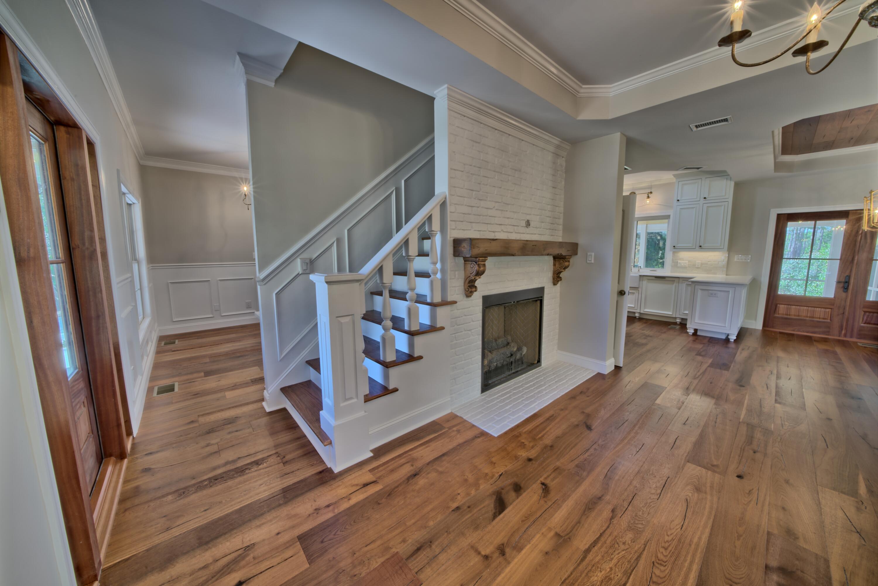 521 Clareon Drive Inlet Beach, FL 32461 - Photo 7 of 66 a view of entryway and hall with wooden floor