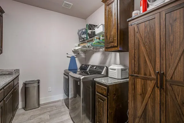 a view of storage and utility room