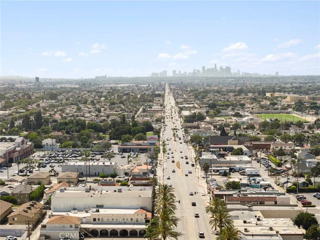 a view of a building with entryway