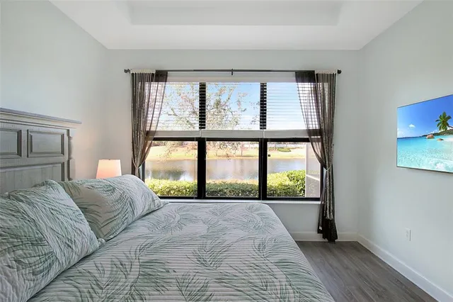 a view of a room with shelves