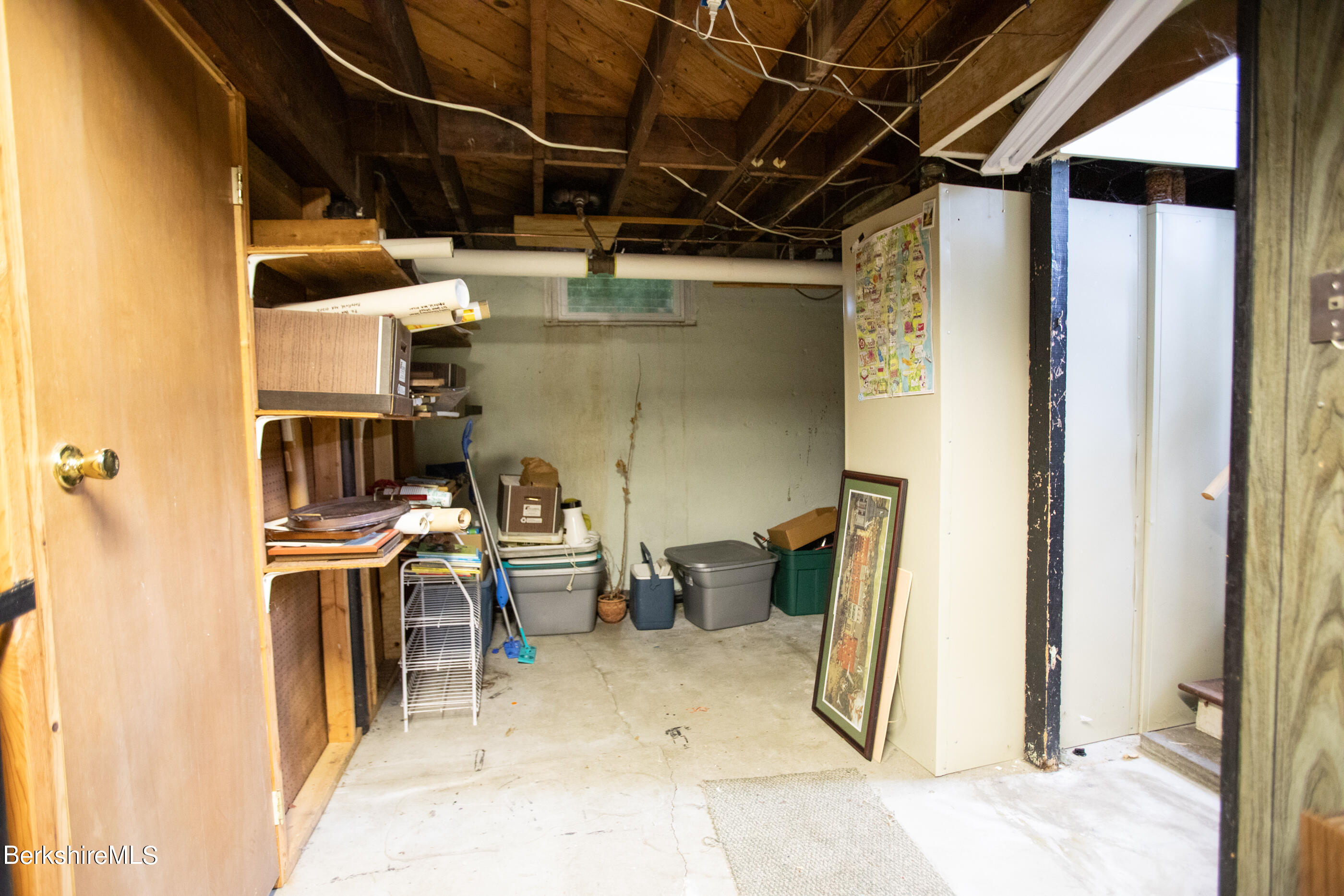 66 Ridgeway Avenue Pittsfield, MA 01201 - Photo 23 of 40 Basement Storage