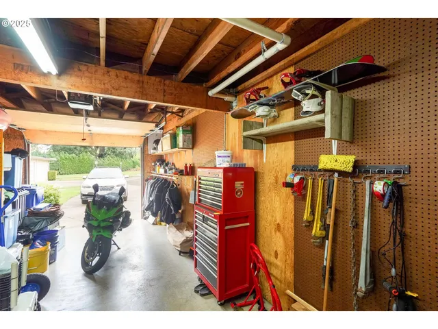 a view of a entryway with a lot of stuff