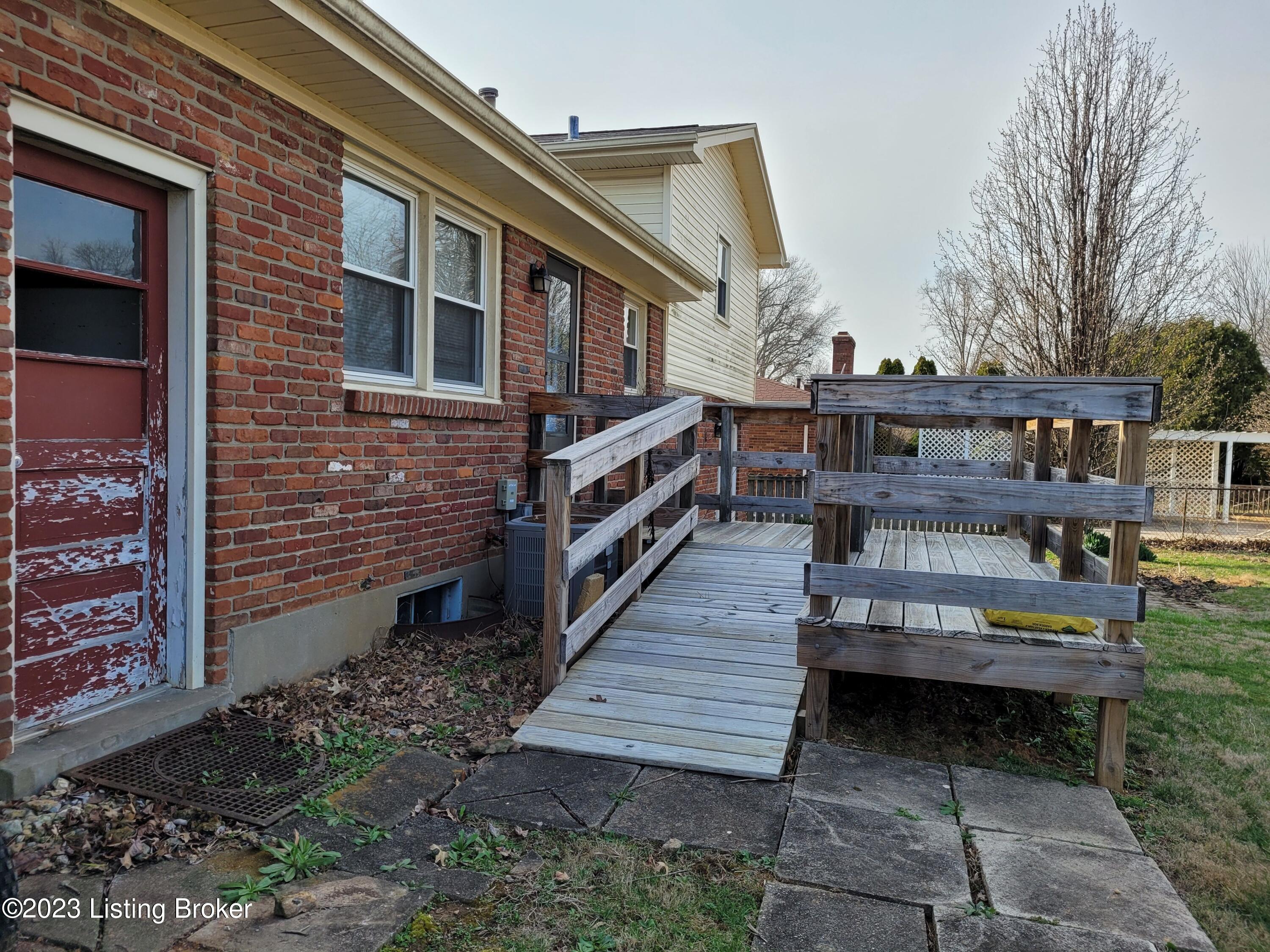 6703 Watch Hill Road Louisville, KY 40228 - Photo 22 of 23 Rear view. Ramp to rear door