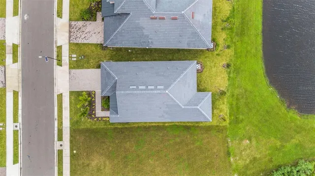 a view of a city with an ocean