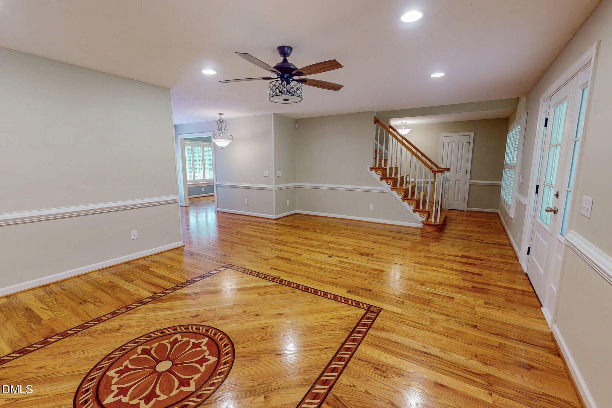 2428 Helena Moriah Road Timberlake, NC 27583 - Photo 37 of 73 a view of entryway and hall with wooden floor