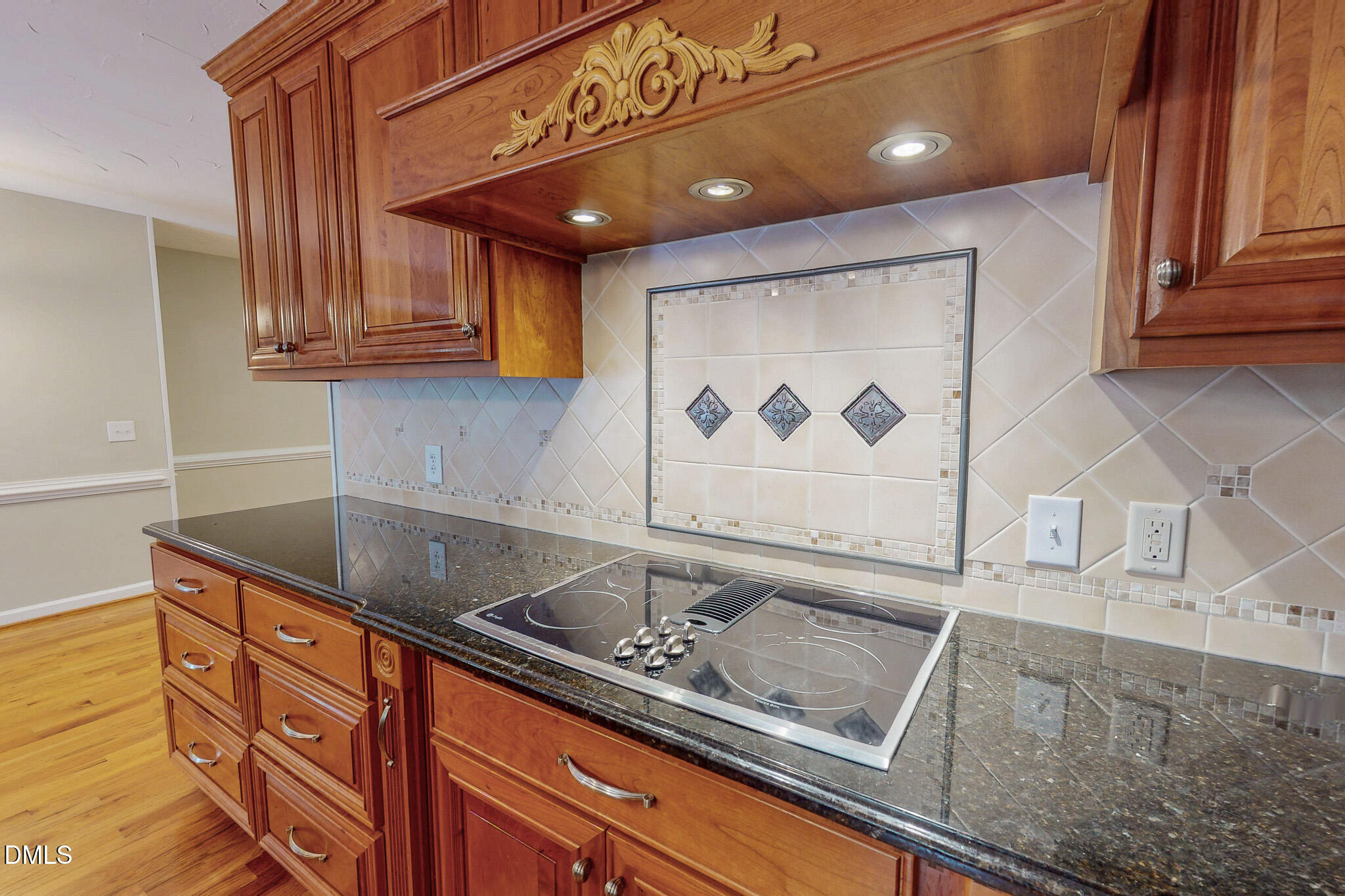 2428 Helena Moriah Road Timberlake, NC 27583 - Photo 39 of 73 a kitchen with stainless steel appliances granite countertop a sink and a stove