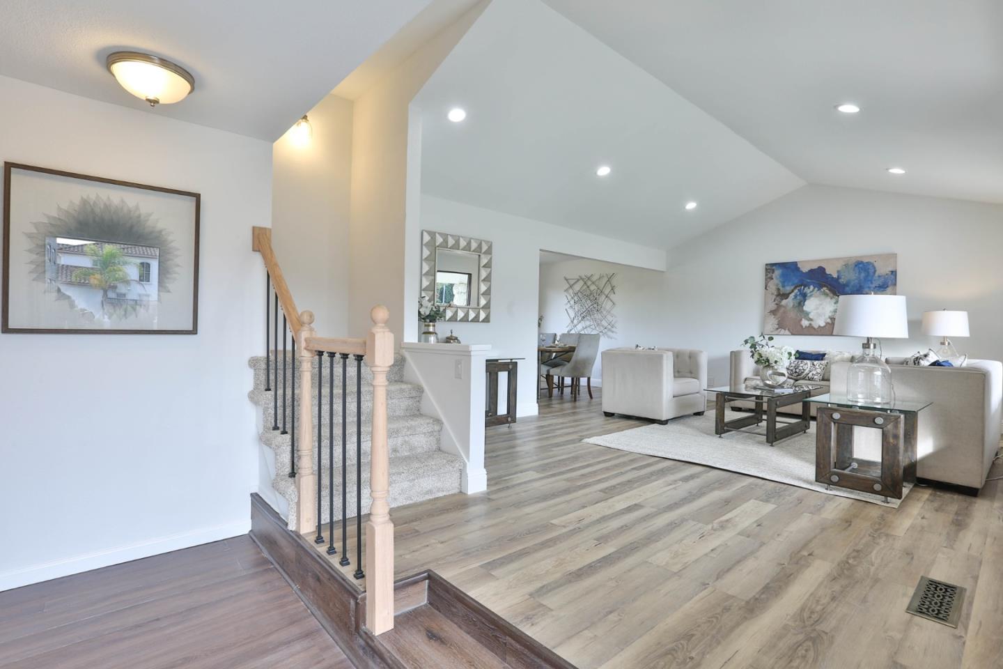 3059 Delta Road San Jose, CA 95135 - Photo 4 of 32 a living room with furniture and a wooden floor