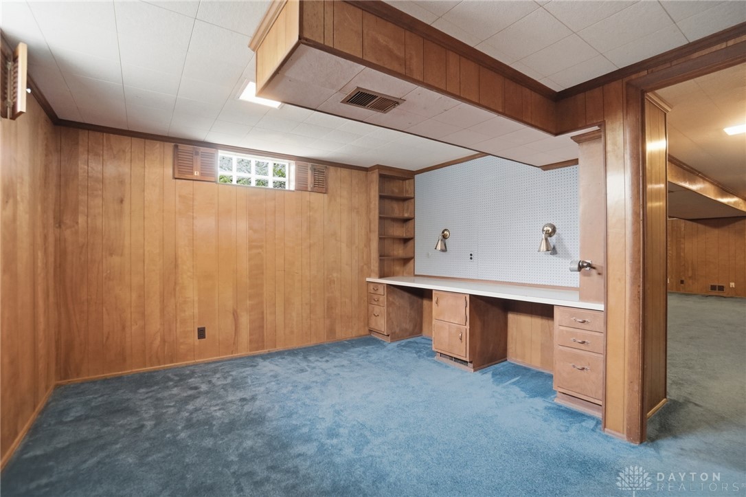 6119 Flemington Road Dayton, OH 45459 - Photo 46 of 76 This versatile basement space offers ample room for recreation or a dedicated home office.