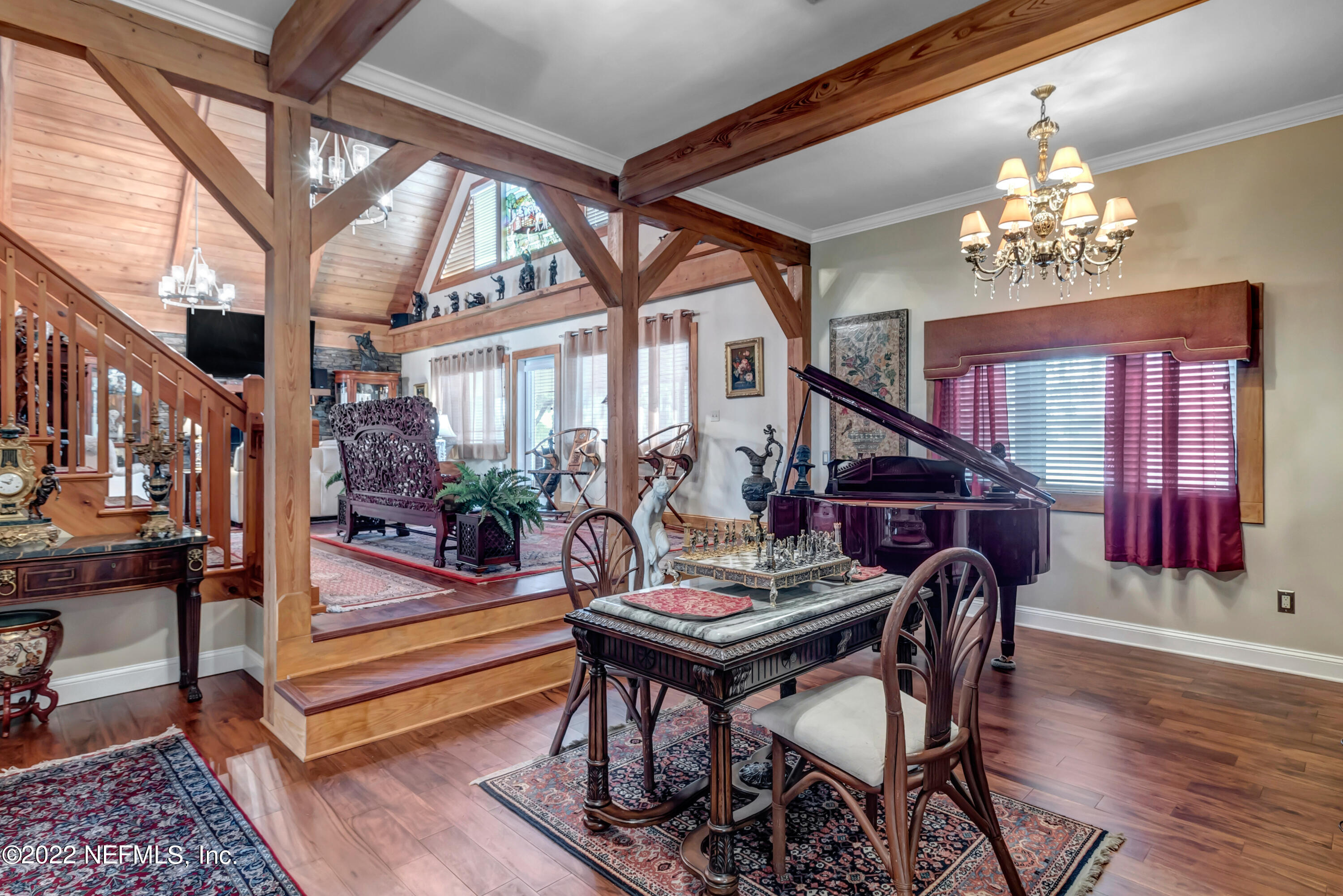 152 Marvin Jones Road Crescent City, FL 32112 - Photo 14 of 83 a outdoor space with lots of furniture and lots of potted plants