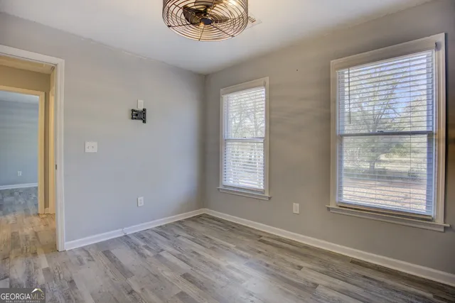 a utility room with a window dryer and washer