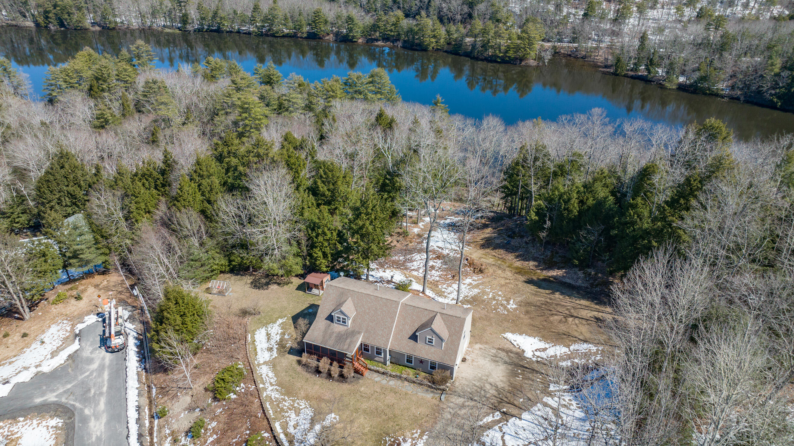 53 Cottage Woods Road Durham, ME 04222 - Photo 65 of 71 53 Cottage Woods- Drone-4