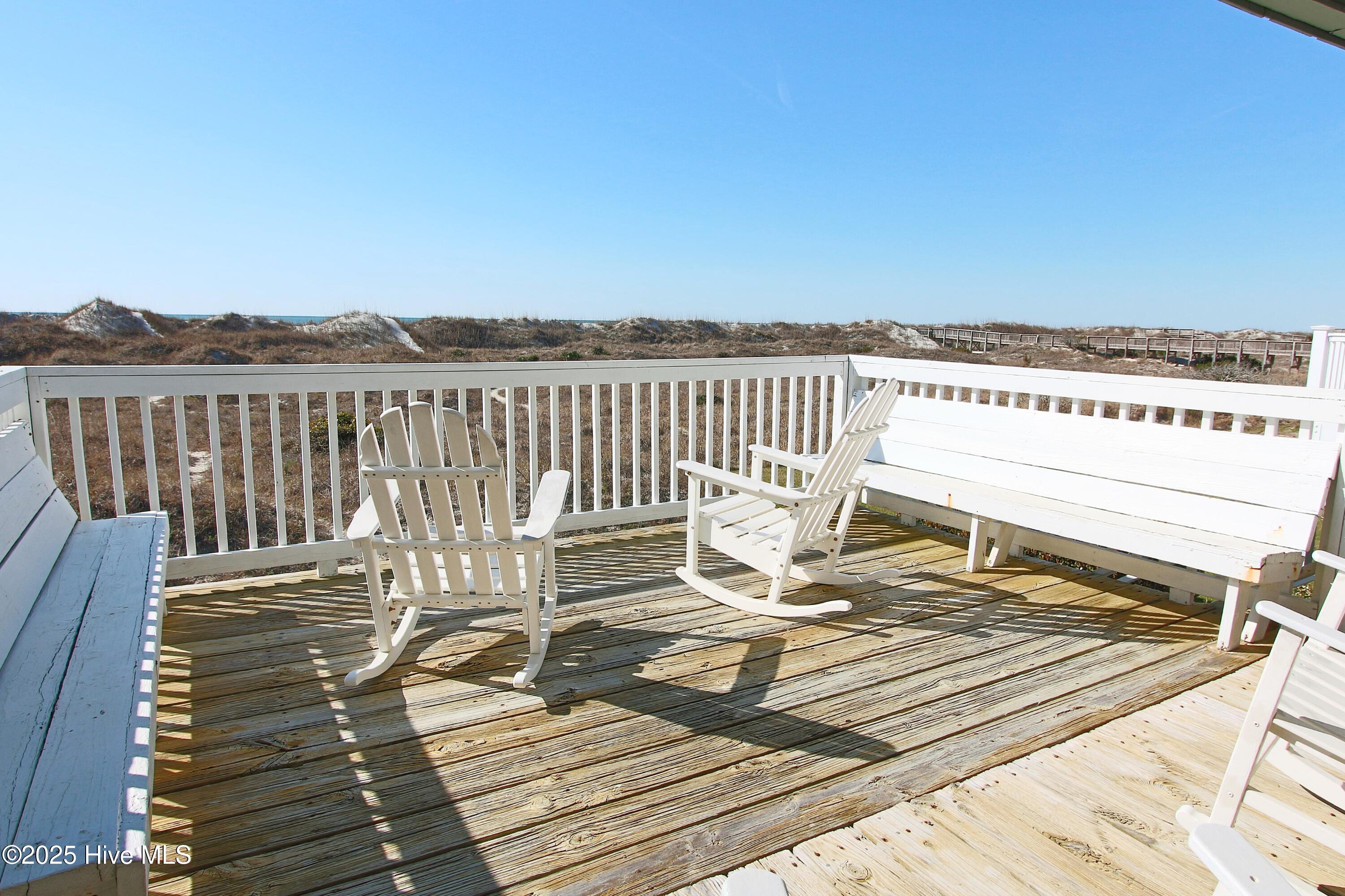 1212 East Main Street Sunset Beach, NC 28468 - Photo 10 of 51 Back Deck Ocean View