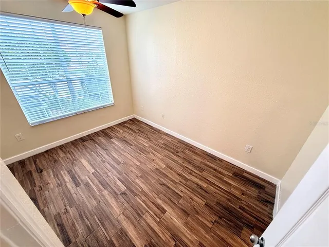 a view of wooden floor