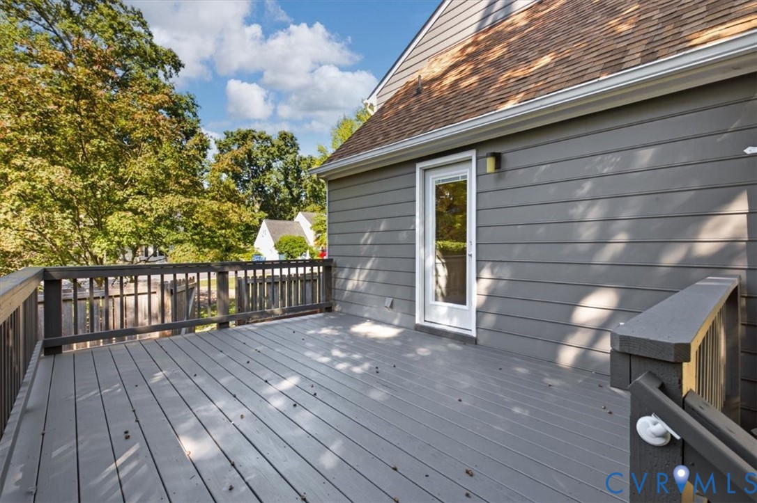 863 Watch Hill Road Midlothian, VA 23114 - Photo 60 of 62 Expansive composite deck with clean lines and stur