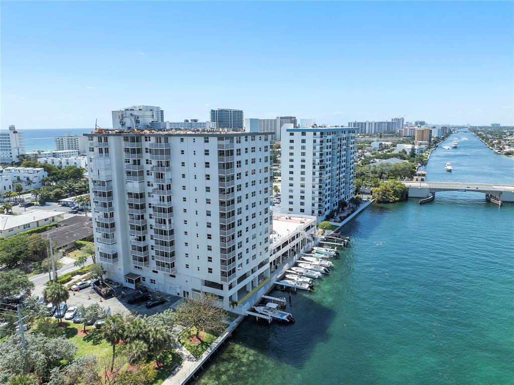 1505 North Riverside Drive, Unit 1003 Pompano Beach, FL 33062 - Photo 21 of 33 a view of a city with tall buildings