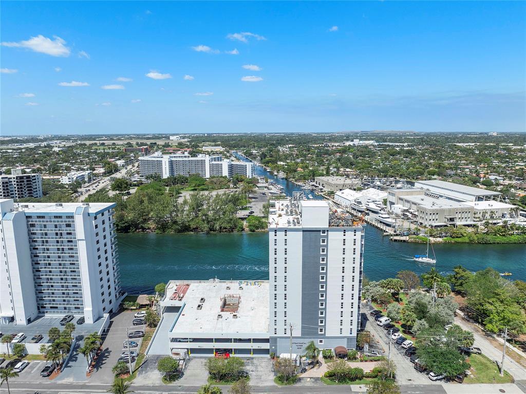 1505 North Riverside Drive, Unit 1003 Pompano Beach, FL 33062 - Photo 29 of 33 a view of a lake with a city