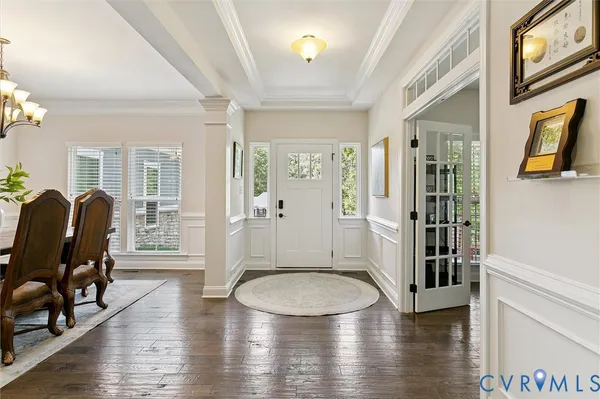 a view of living room with furniture and window