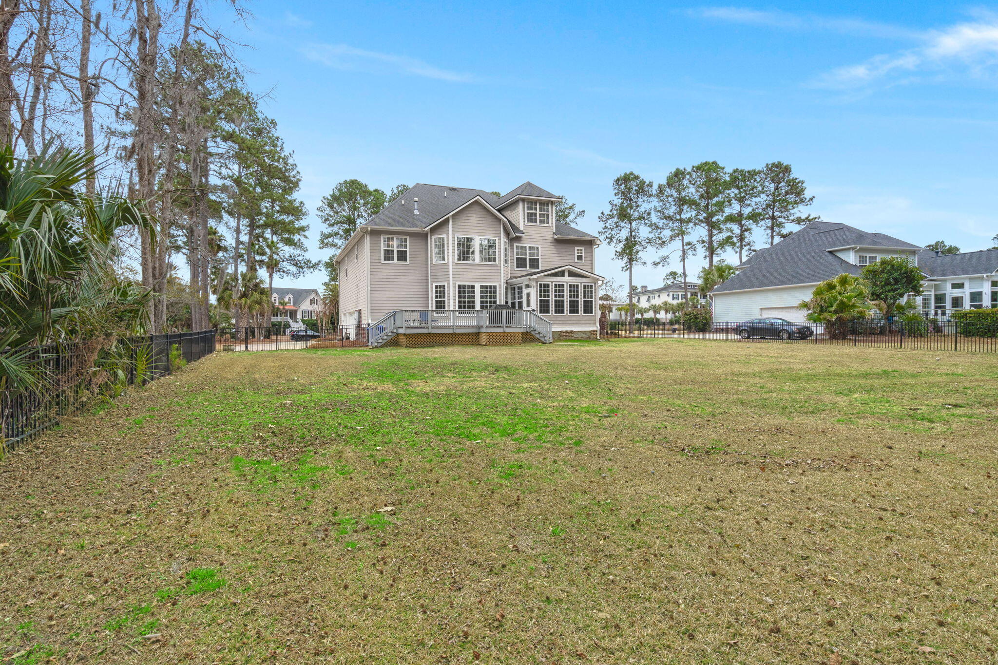 2461 Darts Cove Way Mount Pleasant, SC 29466 - Photo 56 of 69 Large Backyard