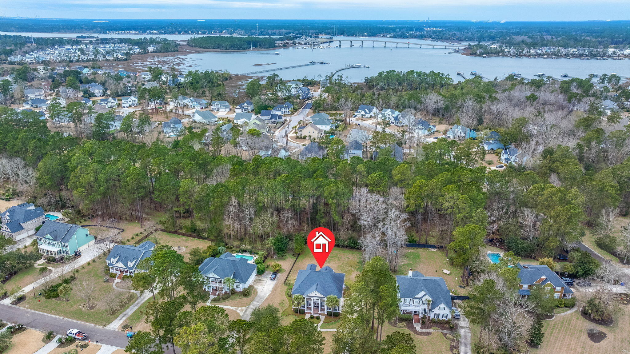 2461 Darts Cove Way Mount Pleasant, SC 29466 - Photo 59 of 69 Aerial