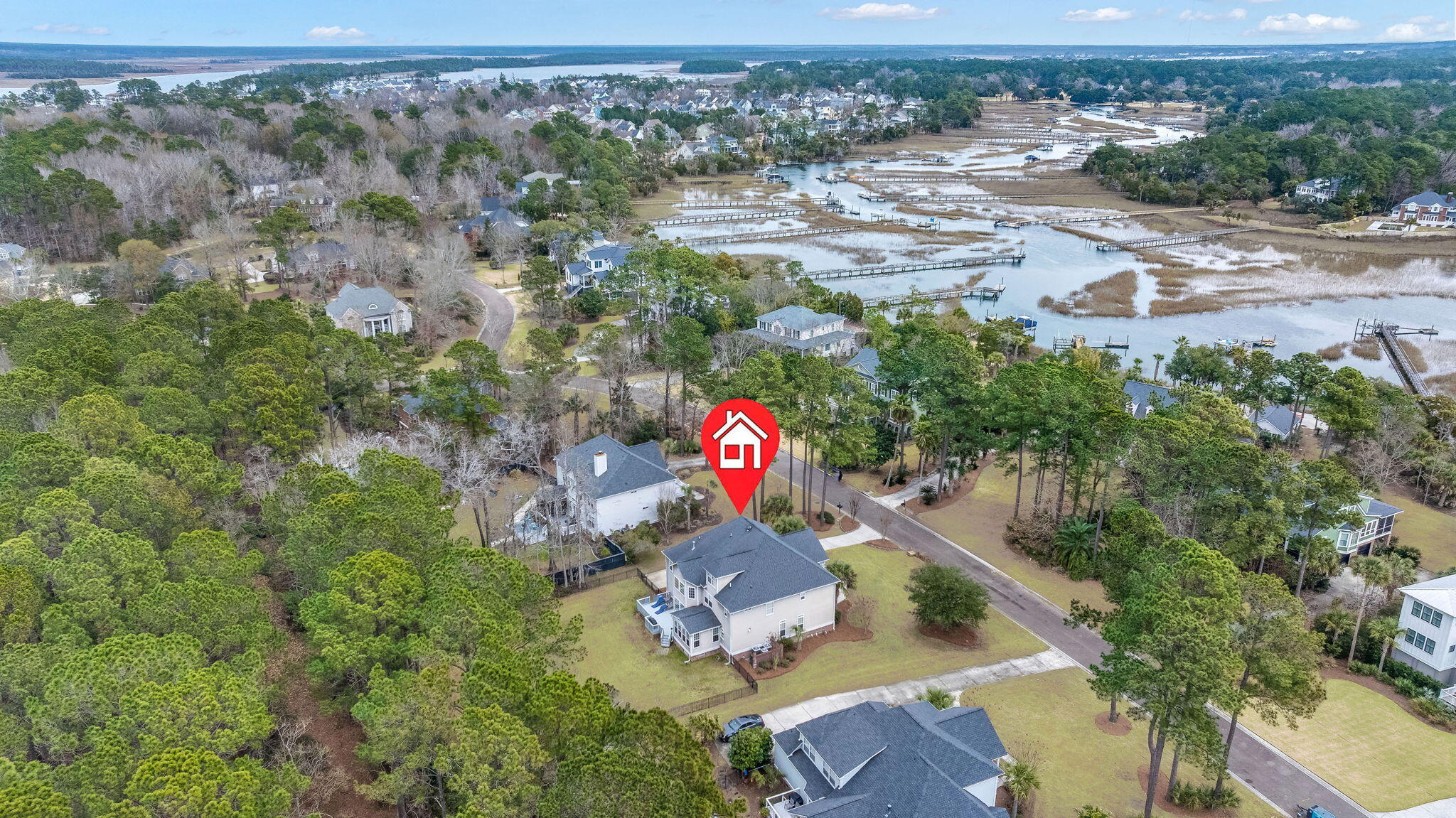 2461 Darts Cove Way Mount Pleasant, SC 29466 - Photo 60 of 69 Aerial