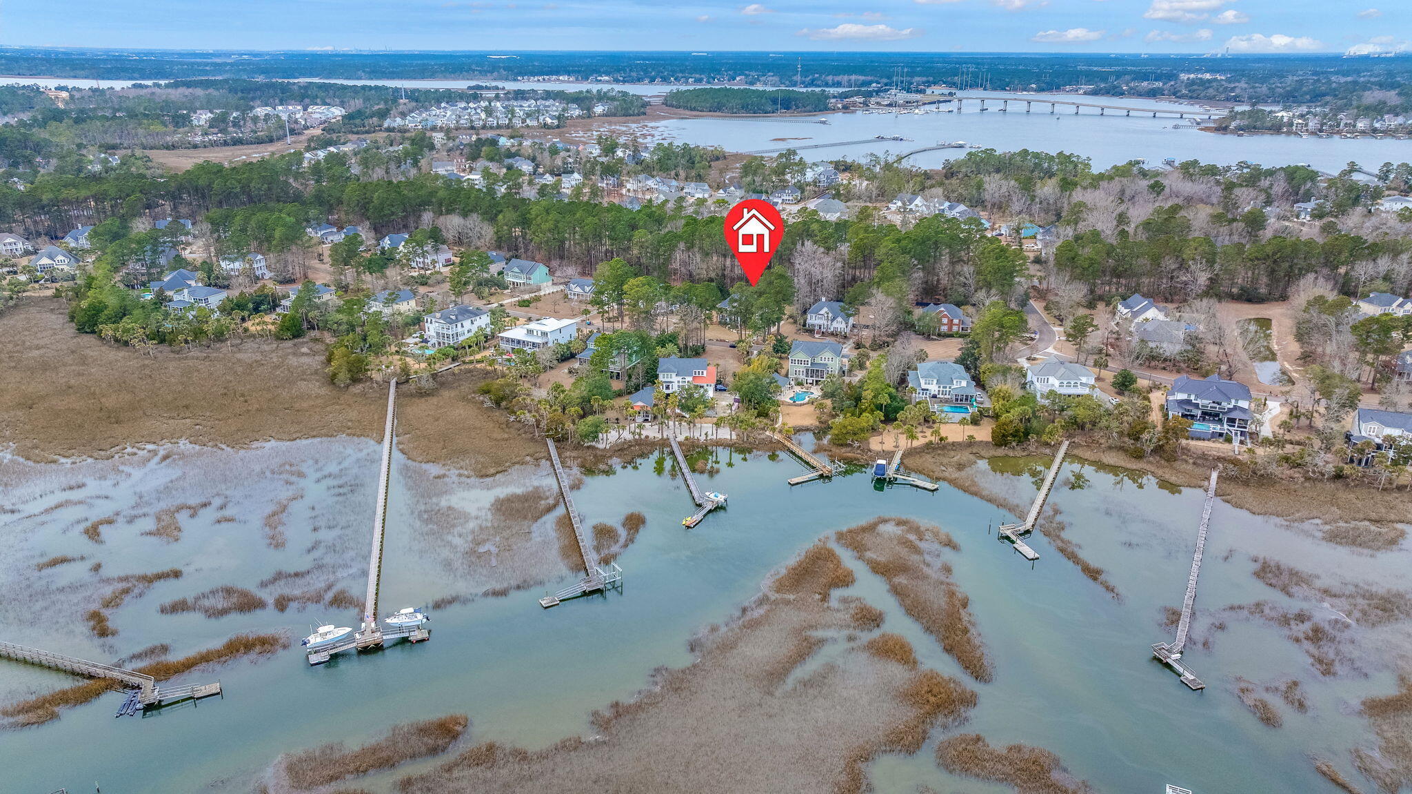 2461 Darts Cove Way Mount Pleasant, SC 29466 - Photo 61 of 69 Aerial