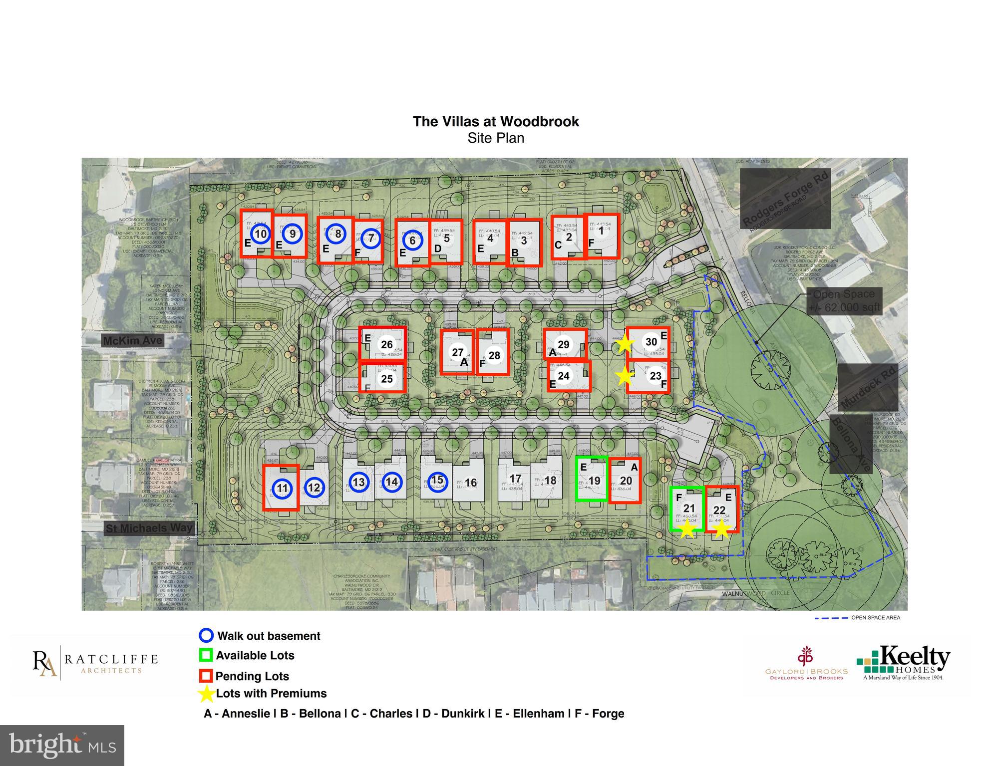 146 Villabrook Way Baltimore, MD 21212 - Photo 58 of 58 Villas at Woodbrook Site Plan