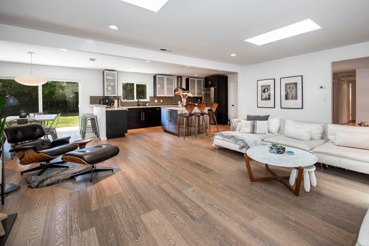 416 North Ontare Road Santa Barbara, CA 93105 - Photo 2 of 18 Living to Kitchen