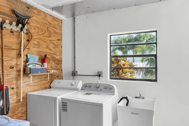 a view of electric room