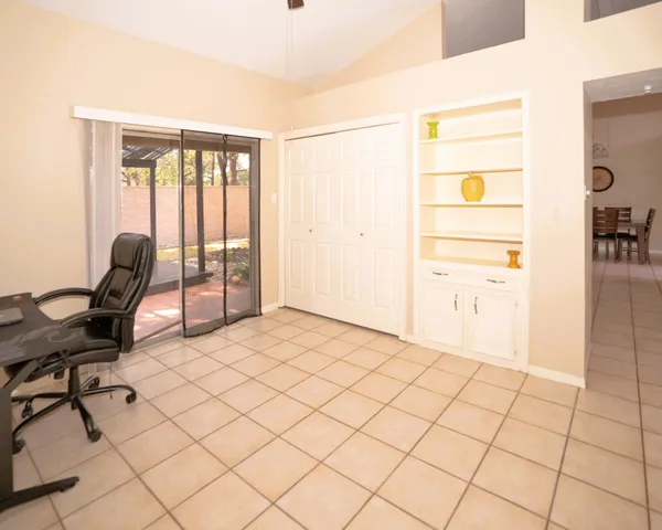 a kitchen with stainless steel appliances cabinets and a refrigerator