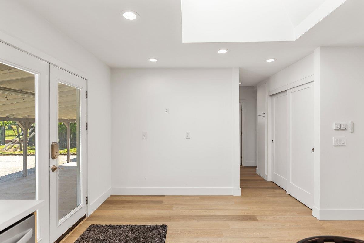 9930 Calvine Road Sacramento, CA 95829 - Photo 79 of 97 a view of hallway with wooden floor