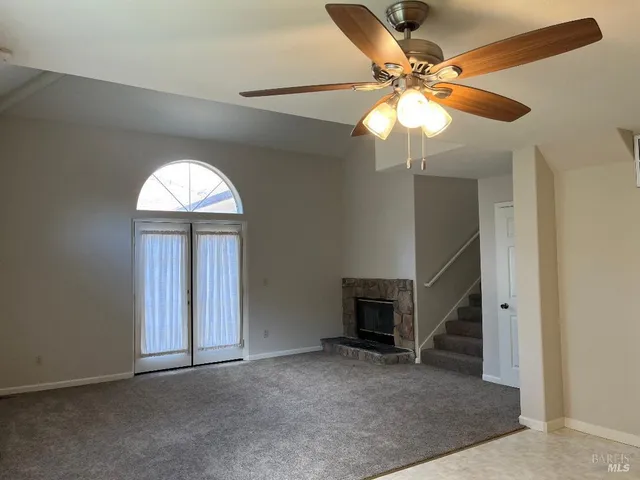 a view of livingroom with window