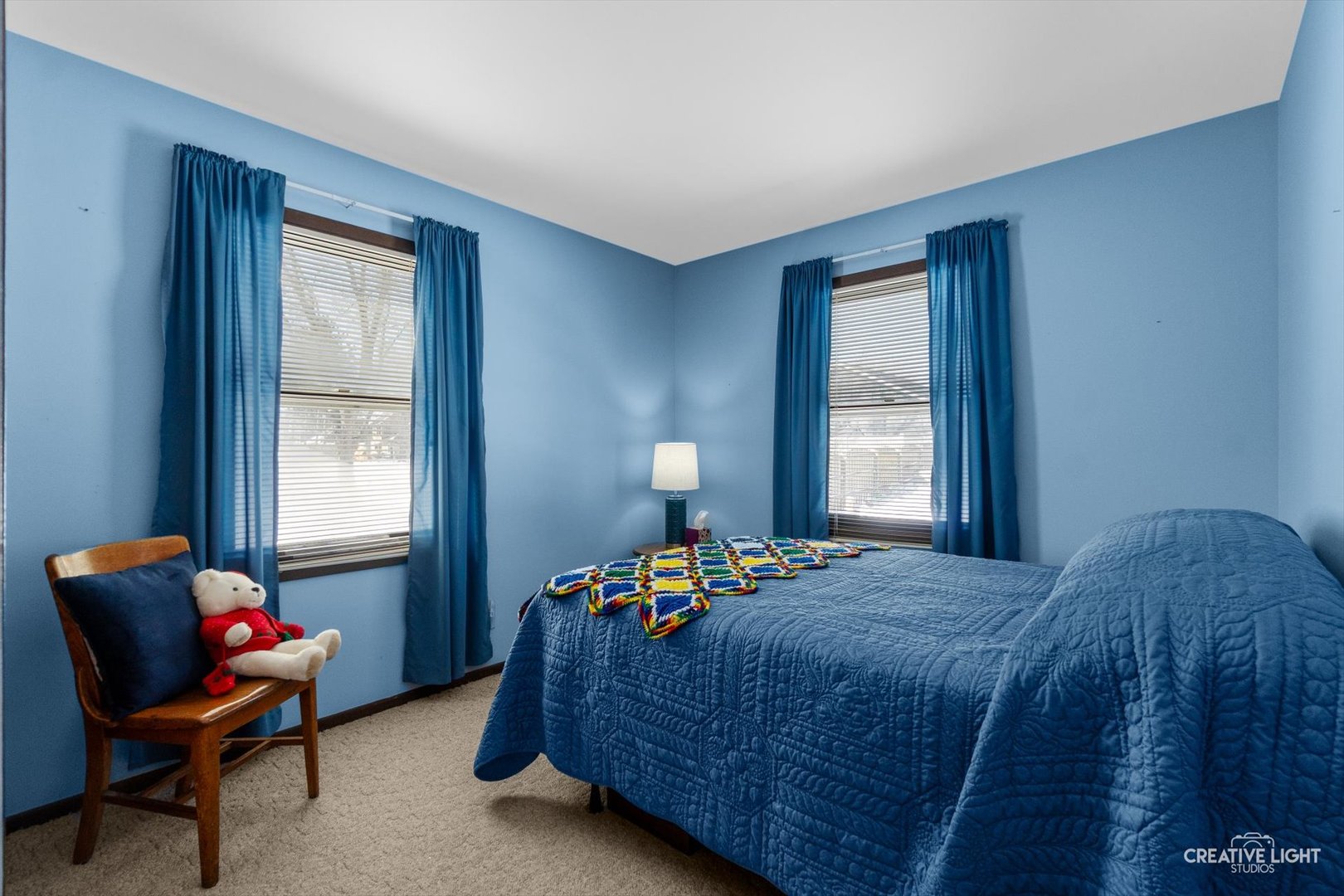 601 North View Street Hinckley, IL 60520 - Photo 11 of 18 a bedroom with a bed and windows